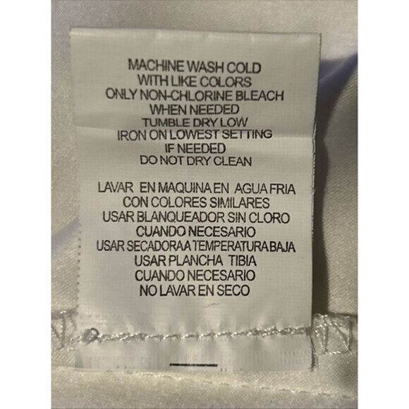 Kouture‎ White Dress, With Gold Buttons, NWT, Size M. - Picture 7 of 8